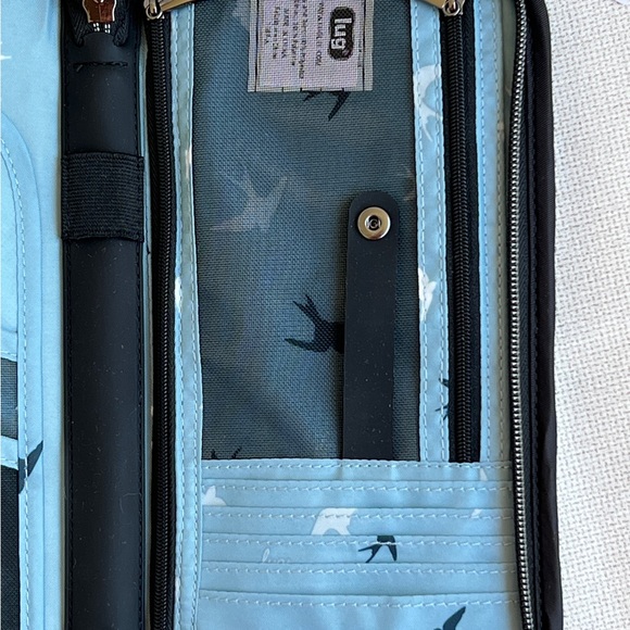 lug Bags Lug Tango Se Travel Rfid Wallet Rainbow Black Nwt Poshmark